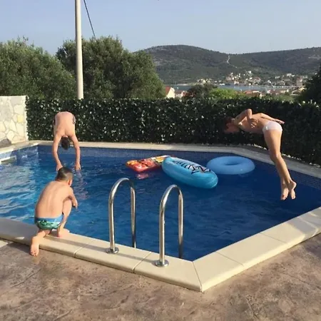 Croatia Sea View With Heated Pool Villa